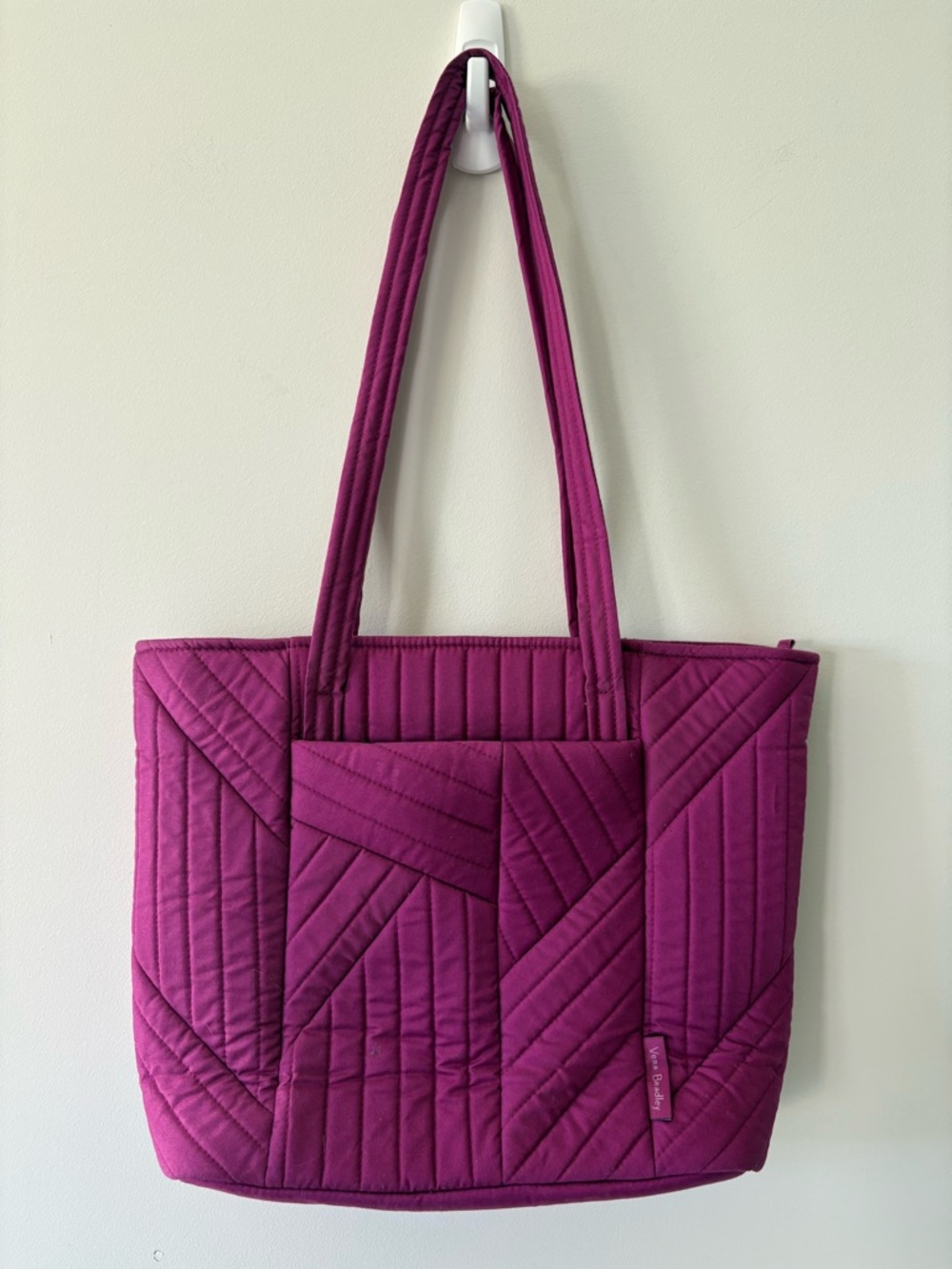 Vera Bradley Small Vera Quilted Tote Bag